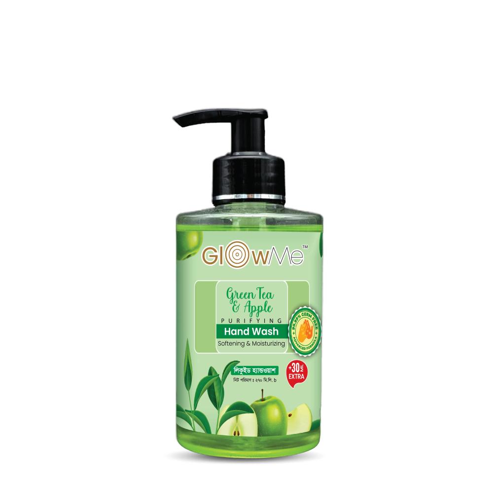 GlowMe Green Tea & Apple Hand wash 300 ml